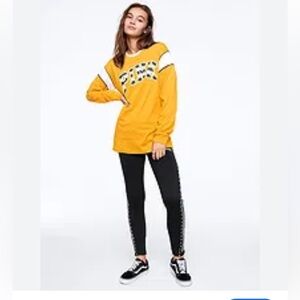Yellow Graphic PINK By Victorias Secret Shirt